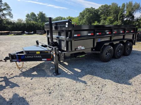 New 2027 Load Trail 83X16 21K COMMERCIAL 7GA FLOOR TELESCOPIC 36" HIGH SIDE COMMERCIAL 83 X 16 3FT Dump Trailer
