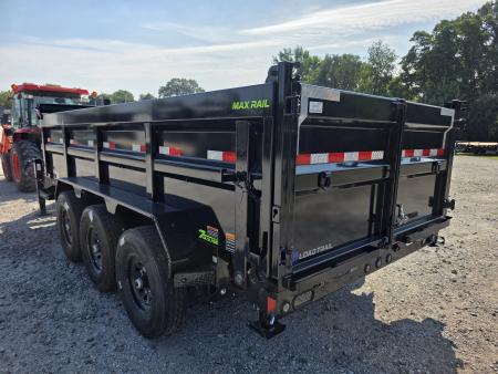 New 2027 Load Trail 83X16 21K COMMERCIAL 7GA FLOOR TELESCOPIC 36" HIGH SIDE COMMERCIAL 83 X 16 3FT Dump Trailer