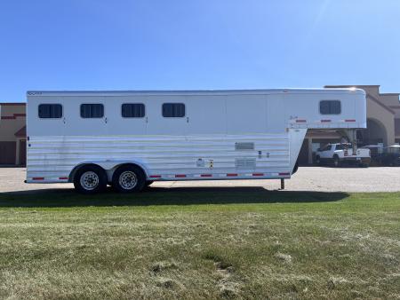 Used 2010 Exiss 4H GN Sport ES-400 Weekender Horse Trailer
