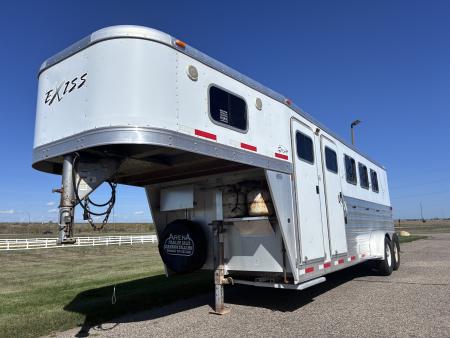 Used 2010 Exiss 4H GN Sport ES-400 Weekender Horse Trailer