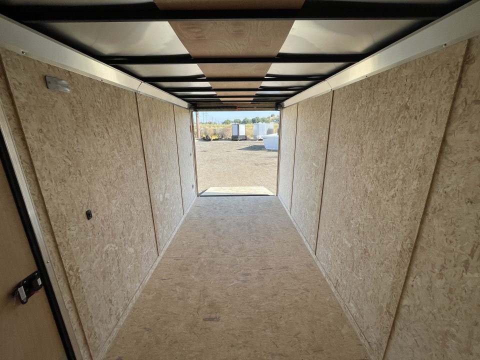 New 2027 Compass 7x16 V-Nose Cargo Trailer