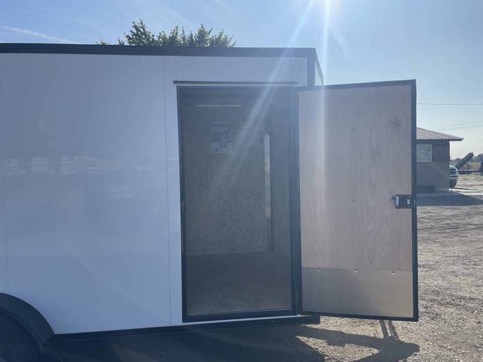 New 2027 Compass 7x16 V-Nose Cargo Trailer