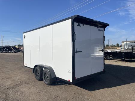 New 2027 Compass 7x16 V-Nose Cargo Trailer