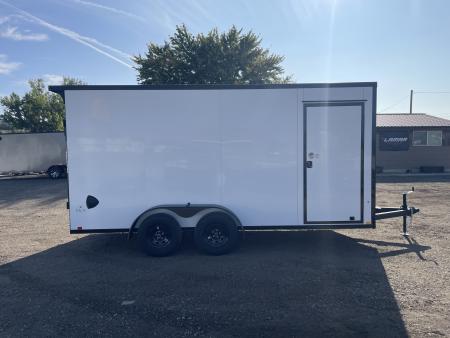 New 2027 Compass 7x16 V-Nose Cargo Trailer