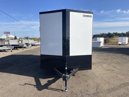 New 2027 Compass 7x16 V-Nose Cargo Trailer