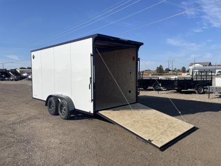 New 2027 Compass 7x16 V-Nose Cargo Trailer