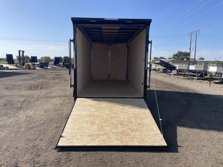 New 2027 Compass 7x16 V-Nose Cargo Trailer