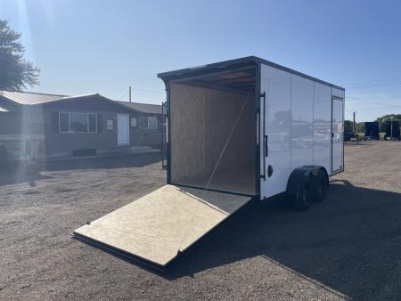New 2027 Compass 7x16 V-Nose Cargo Trailer