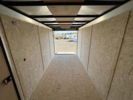 New 2027 Compass 7x16 V-Nose Cargo Trailer