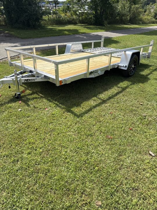 New 2027 Black Rhino LSS714 Utility Trailer