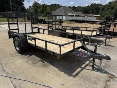 New 2026 Double A 6x12 Utility Trailer