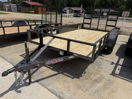 New 2026 Double A 77 x14' Utility Trailer