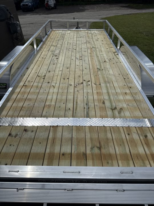 New 2027 Black Rhino LST718 Landscape Trailer