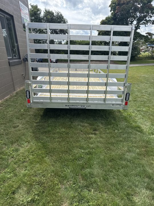New 2027 Black Rhino LST718 Landscape Trailer