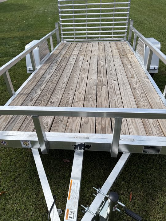 New 2026 Black Rhino EXS612 Utility Trailer