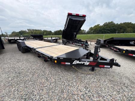 New 2027 Liberty 22FT LT 15.4K - GVWR | Split-Deck Tilt Trailer