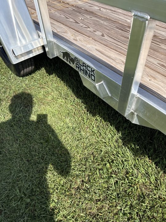 New 2026 Black Rhino EXS510 Utility Trailer