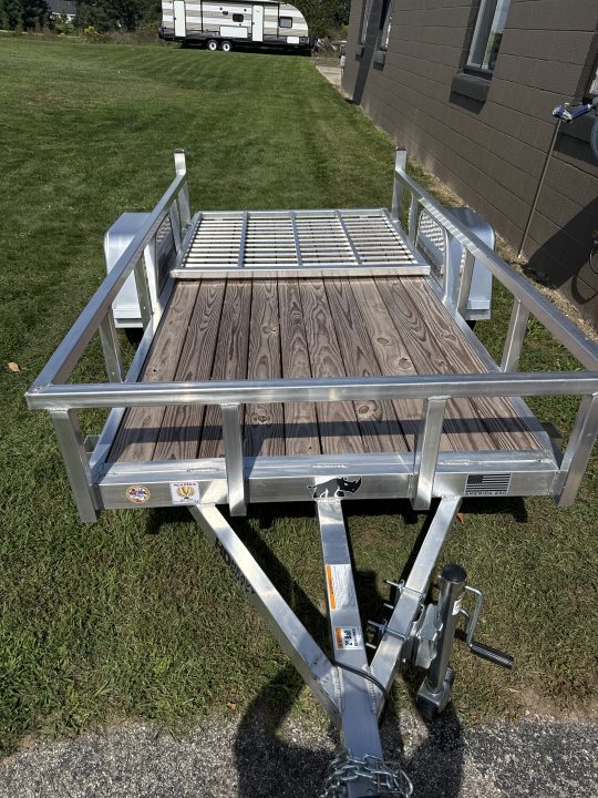 New 2026 Black Rhino EXS510 Utility Trailer