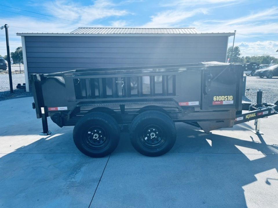 New 2027 Nexhaul 6X10 HD Dump Trailer 10K