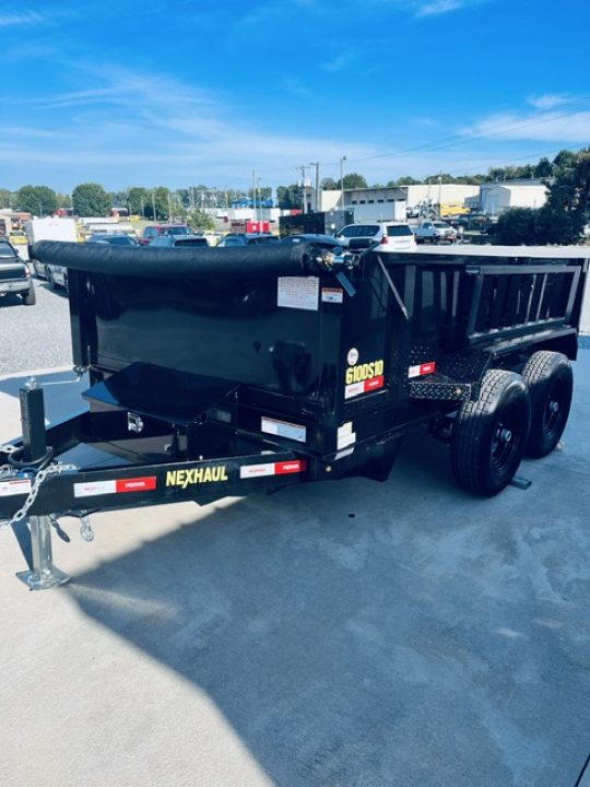 New 2027 Nexhaul 6X10 HD Dump Trailer 10K