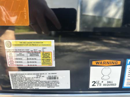 New 2027 Haulmark PP-D 8.5X16 with 7' Interior Height Cargo / Enclosed Trailer