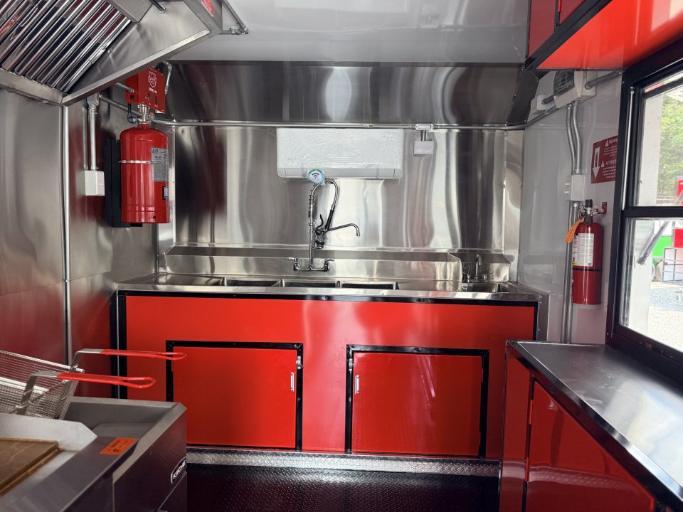 New 2026 Other 8.5X18 TA CONCESSION TRAILER FULLY EQUIPPED (FIRE SUPRESSION) BLACKOUT Concession