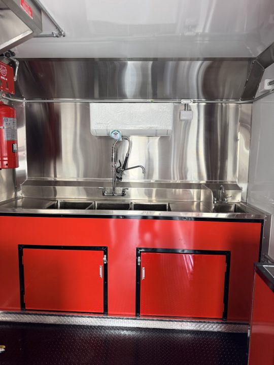 New 2026 Other 8.5X18 TA CONCESSION TRAILER FULLY EQUIPPED (FIRE SUPRESSION) BLACKOUT Concession