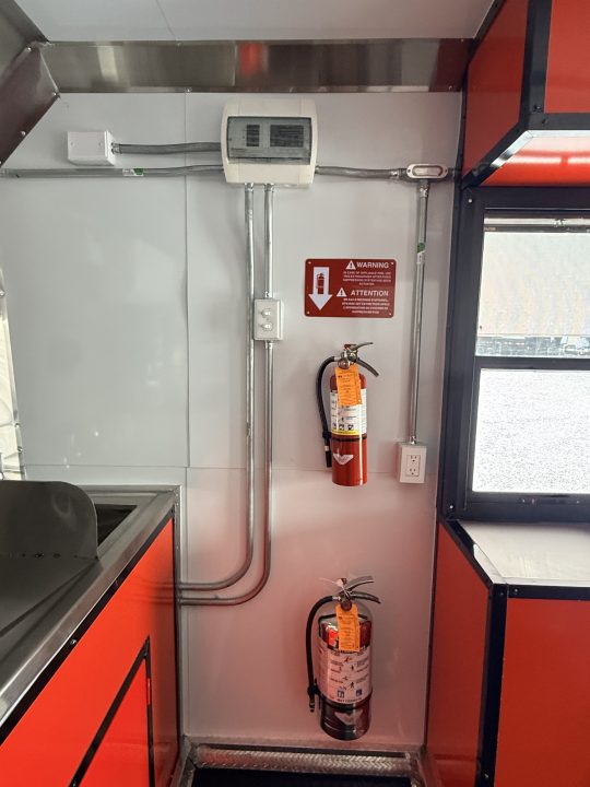 New 2026 Other 8.5X18 TA CONCESSION TRAILER FULLY EQUIPPED (FIRE SUPRESSION) BLACKOUT Concession