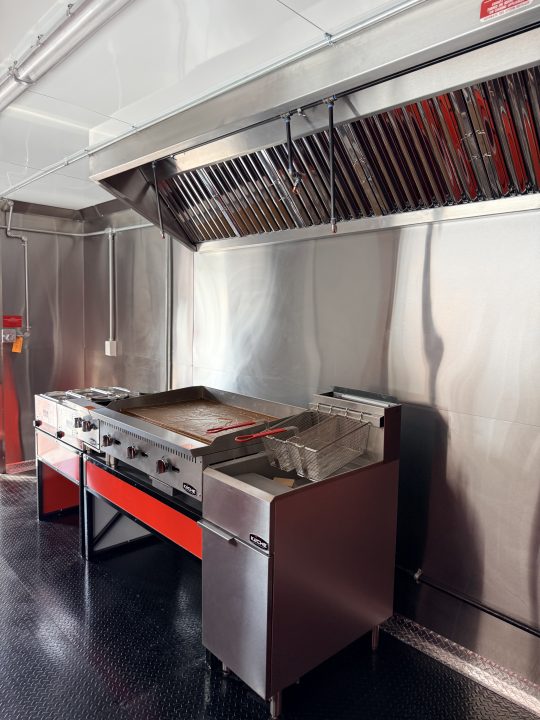 New 2026 Other 8.5X18 TA CONCESSION TRAILER FULLY EQUIPPED (FIRE SUPRESSION) BLACKOUT Concession