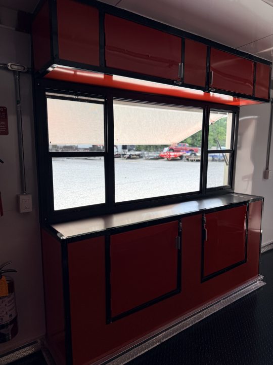 New 2026 Other 8.5X18 TA CONCESSION TRAILER FULLY EQUIPPED (FIRE SUPRESSION) BLACKOUT Concession
