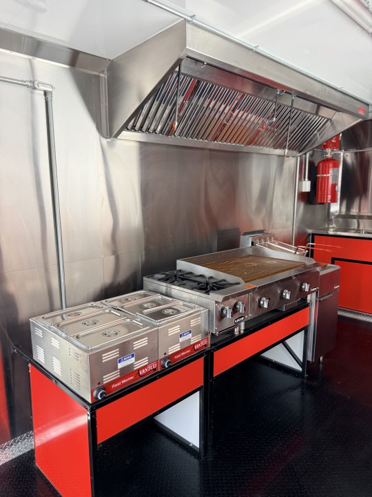 New 2026 Other 8.5X18 TA CONCESSION TRAILER FULLY EQUIPPED (FIRE SUPRESSION) BLACKOUT Concession