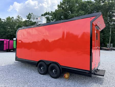 New 2026 Other 8.5X18 TA CONCESSION TRAILER FULLY EQUIPPED (FIRE SUPRESSION) BLACKOUT Concession