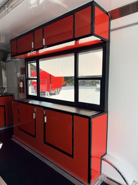New 2026 Other 8.5X18 TA CONCESSION TRAILER FULLY EQUIPPED (FIRE SUPRESSION) BLACKOUT Concession