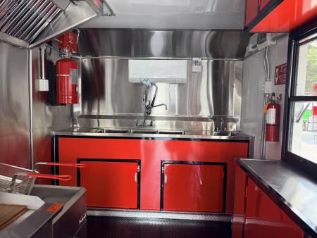 New 2026 Other 8.5X18 TA CONCESSION TRAILER FULLY EQUIPPED (FIRE SUPRESSION) BLACKOUT Concession