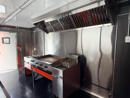 New 2026 Other 8.5X18 TA CONCESSION TRAILER FULLY EQUIPPED (FIRE SUPRESSION) BLACKOUT Concession