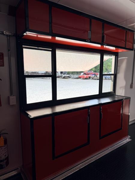 New 2026 Other 8.5X18 TA CONCESSION TRAILER FULLY EQUIPPED (FIRE SUPRESSION) BLACKOUT Concession