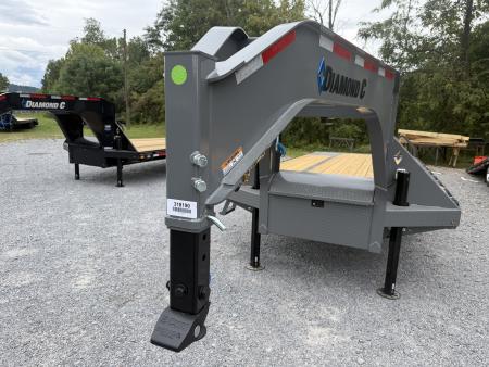 New 2027 Diamond C FMAX 212 GOOSENECK TRAILER HYDRO JACKS & DOVE ALUMINUM OUTER RIMS ** ABS BRAKES**