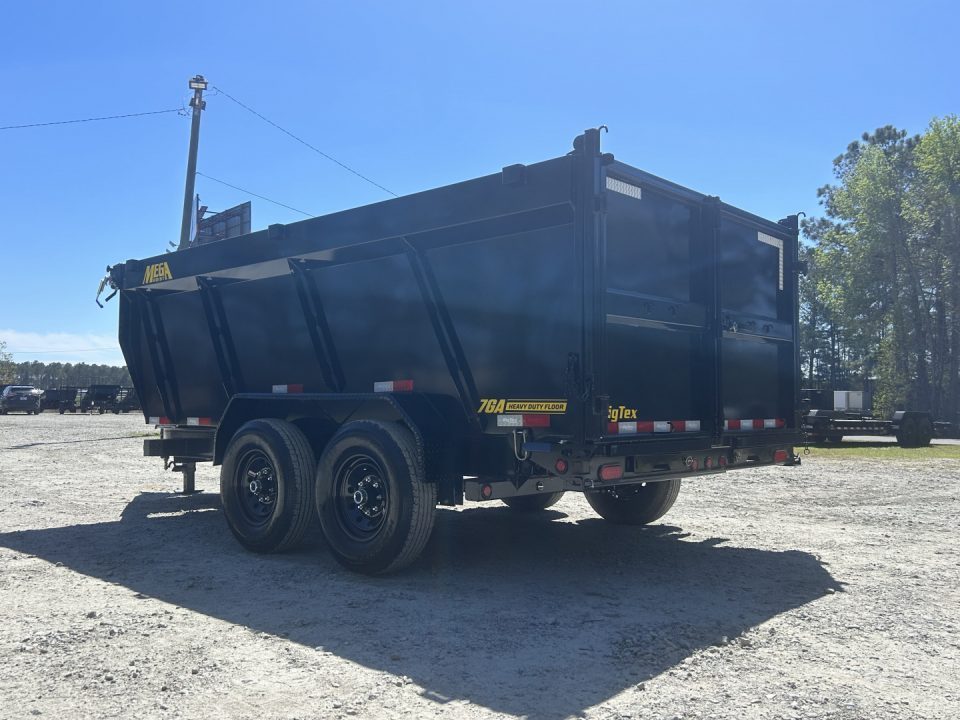 New 2027 Big Tex 14TD 7X14 Dump Trailer, 5-Stage Telescopic, 48" Sides, 7ga Floor