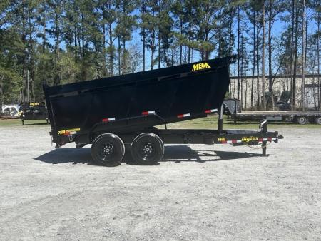 New 2027 Big Tex 14TD 7X14 Dump Trailer, 5-Stage Telescopic, 48" Sides, 7ga Floor