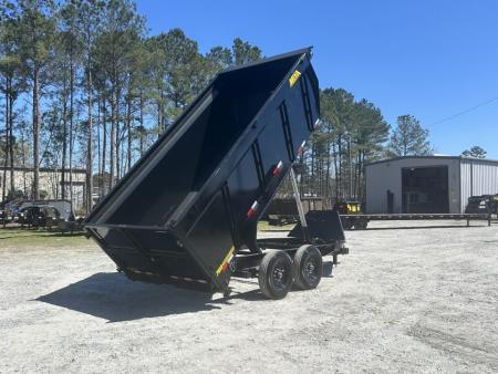 New 2027 Big Tex 14TD 7X14 Dump Trailer, 5-Stage Telescopic, 48  Sides, 7ga Floor