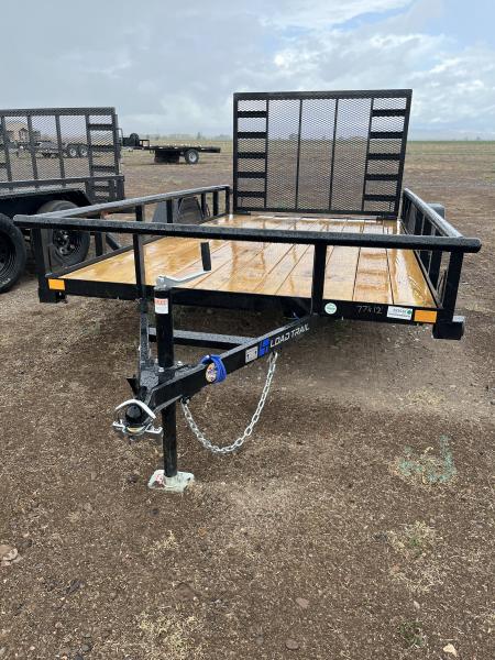 New 2026 Load Trail 77"x 12' Single Axle Utility Trailer