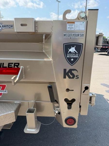 New DTB 83X14 14.9K DUMP TRAILER - SNIPER SERIES - WESTERN TAN