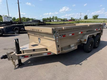 New DTB 83X14 14.9K DUMP TRAILER - SNIPER SERIES - WESTERN TAN
