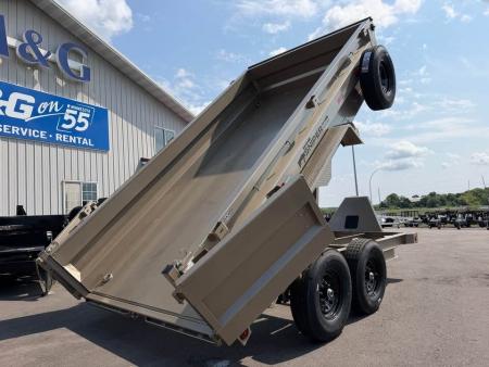 New DTB 83X14 14.9K DUMP TRAILER - SNIPER SERIES - WESTERN TAN