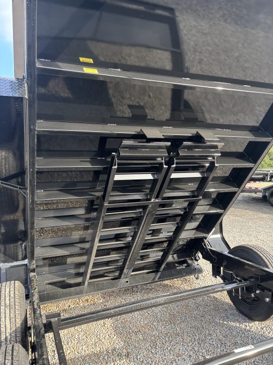 New 2027 Sure-Trac 7x12 Low Profile Telescopic Dump Trailer