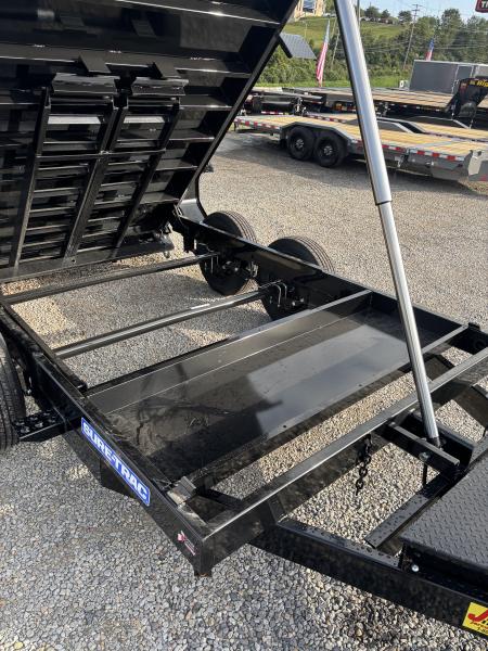 New 2027 Sure-Trac 7x12 Low Profile Telescopic Dump Trailer