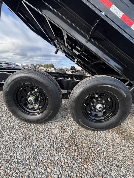 New 2027 Sure-Trac 7x12 Low Profile Telescopic Dump Trailer