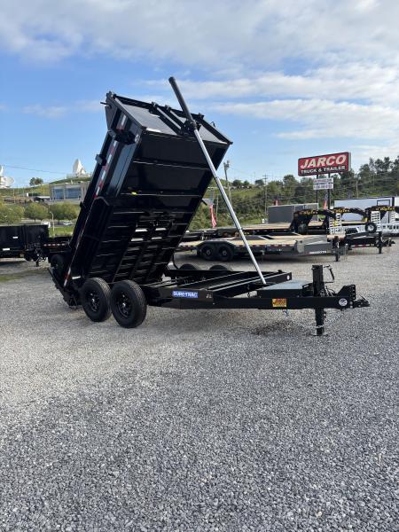 New 2027 Sure-Trac 7x12 Low Profile Telescopic Dump Trailer