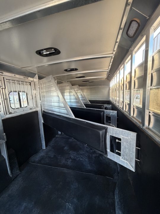 Used 2024 Hart Trailer 6 HORSE Horse Trailer