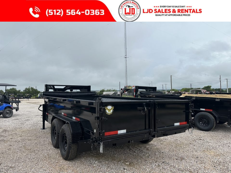 New 2027 US Built - 16 x 2 Gooseneck Dump Trailer 16K GVWR - Tarp